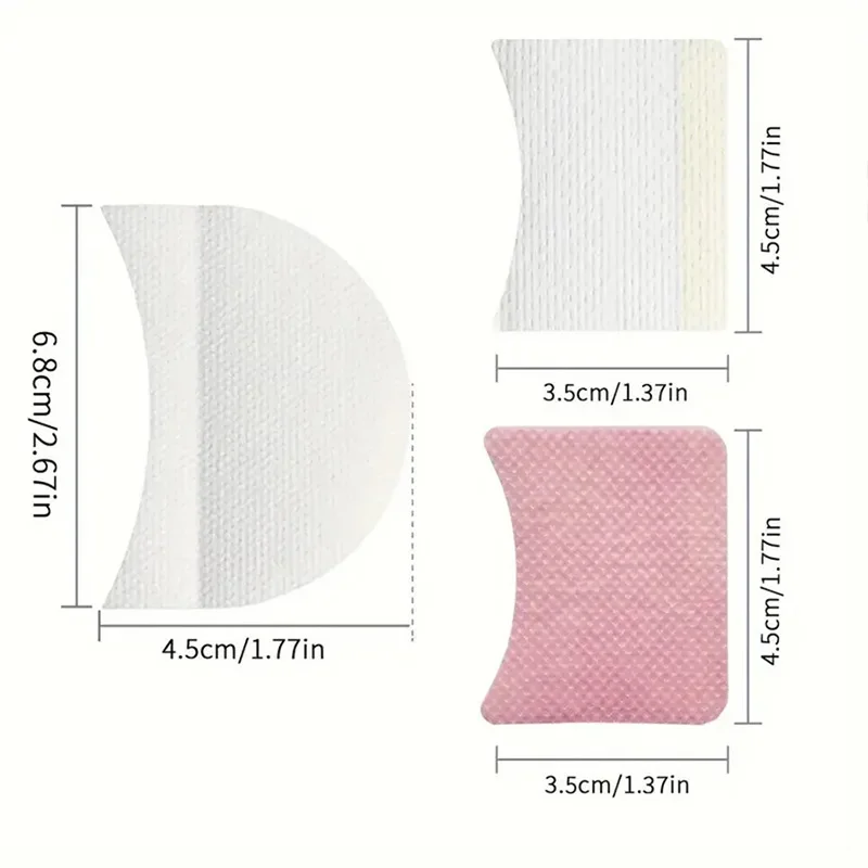 250/40pcs Disposable Removing Eyelashes Eye Pads Patch Eyelash Extension Sticker Eye Makeup Remover Cotton Patches Makeup Tools