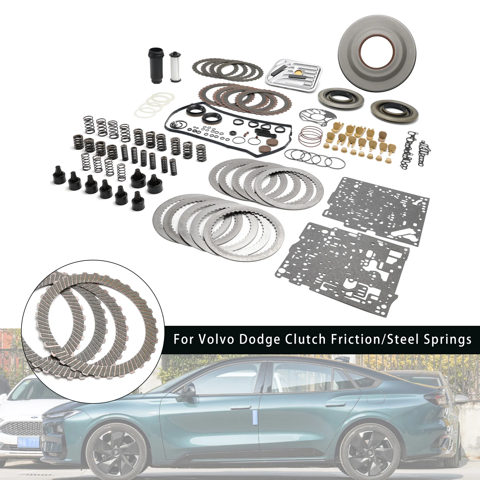 Artudatech Powershift 6DCT450 MPS6 Super Kit For Volvo Dodge Clutch Friction/Steel Springs Car Accessories