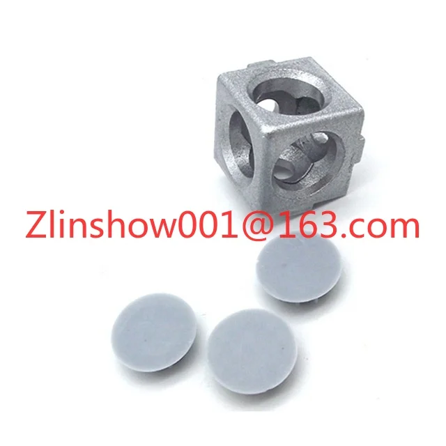 2020 Aluminum Extrusion Profile Three-Way Connector Bracket Durable Aluminum Alloy for Mounting Brackets