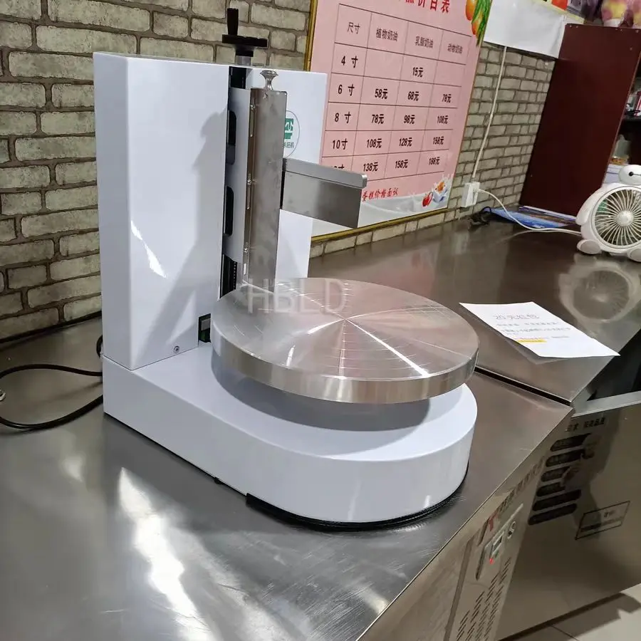 

12 Inch Cake Spreading Machine, Milk Layer Filling And Decoration Machine