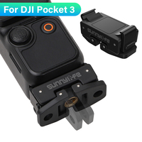 Quick Release Mount Adapter For DJI OSMO Pocket 3 Camera Foldable Extension Bracket Tripod Adapter with 1/4\