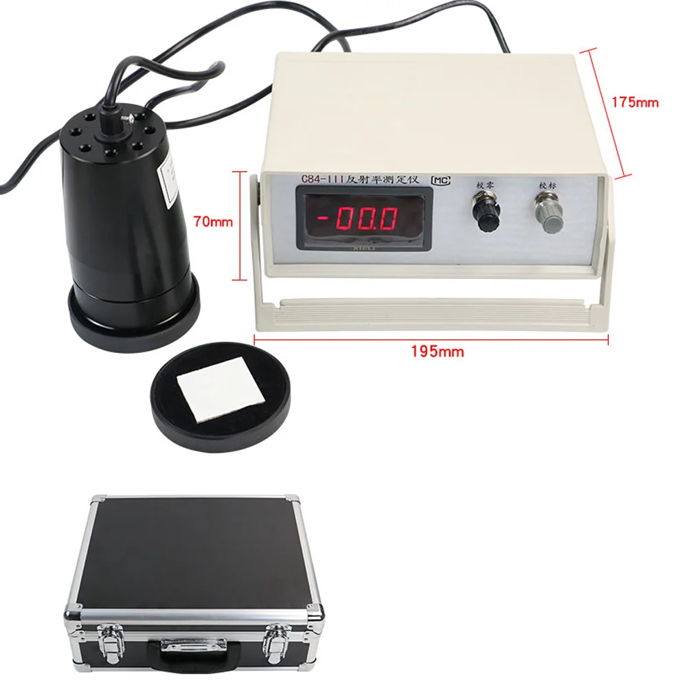 220V Paint Film Reflectance Meter, 0.3% High-Precision Contrast Ratio Tester