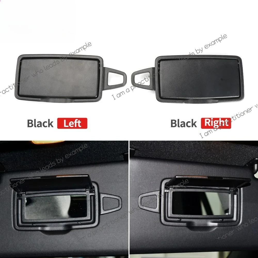 Left Right Sun Shade Visor Makeup Cosmetic Mirror Cover For Mercedes Benz C GLC-Class W205 W253 2058107104