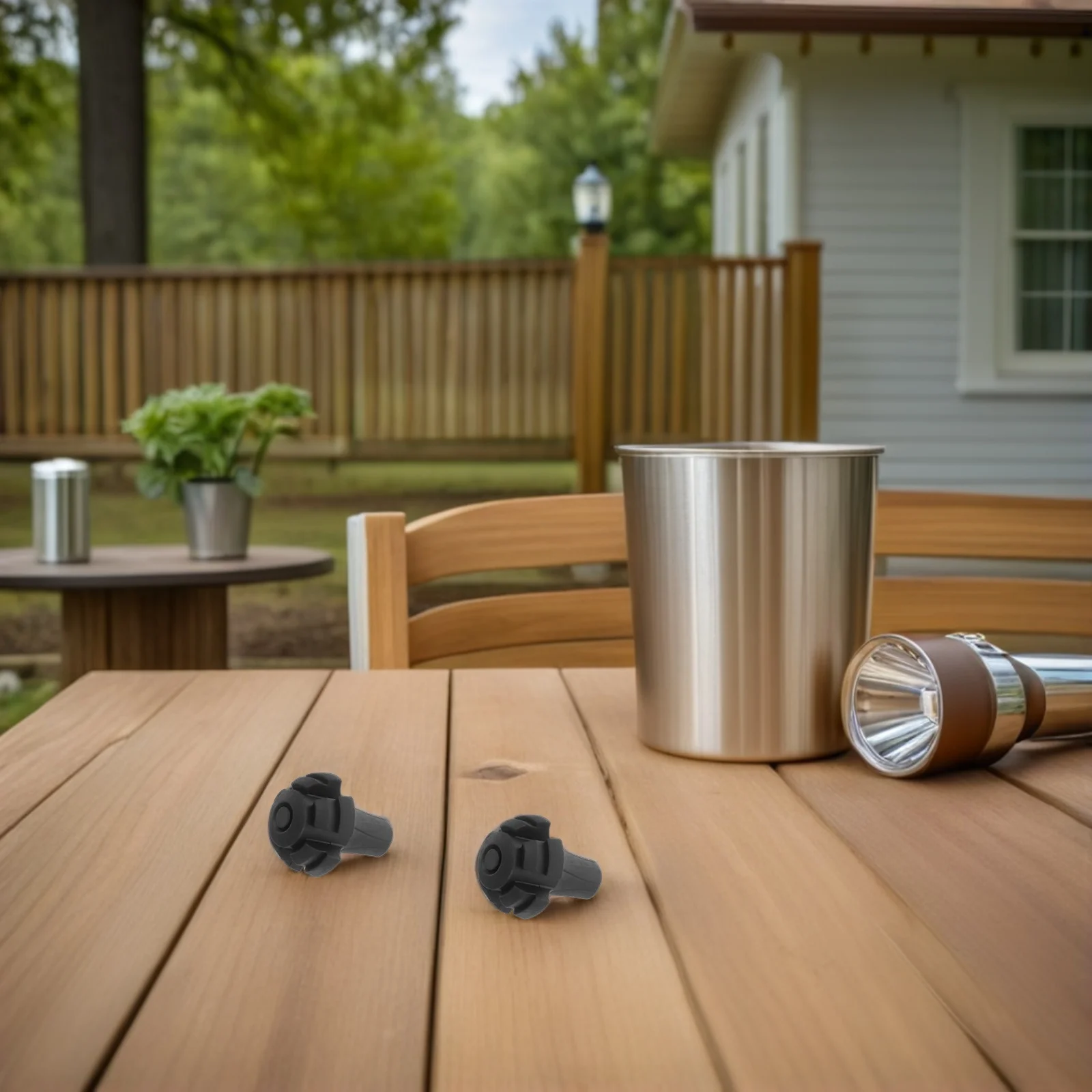 

5Pcs Trekking Pole Tip Set Replacement Protectors 11Mm Diameter Anti-Skid Base for Hiking Trekking Poles Outdoor Adventures