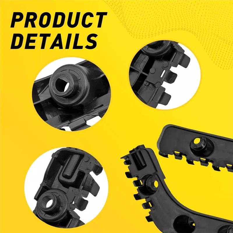 

Левый и правый боковой кронштейн переднего бампера Mopar 55079228AD 55079229AD для Jeep Grand Cherokee 2011-2013, направляющий кронштейн