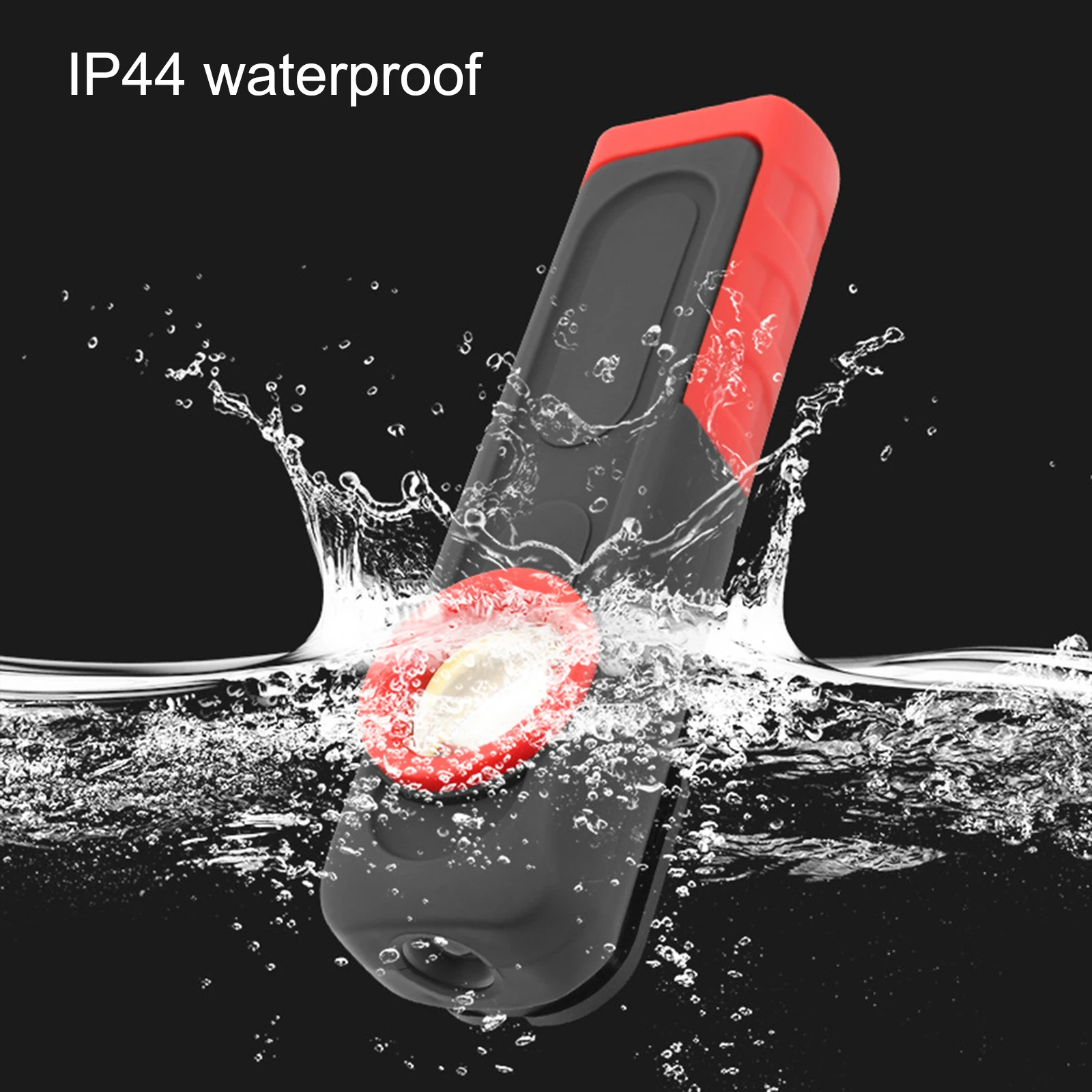 Portable COB Flashlight, Rechargeable Magnetic Emergency Work Light, Car Inspection and Repair Camping Lights