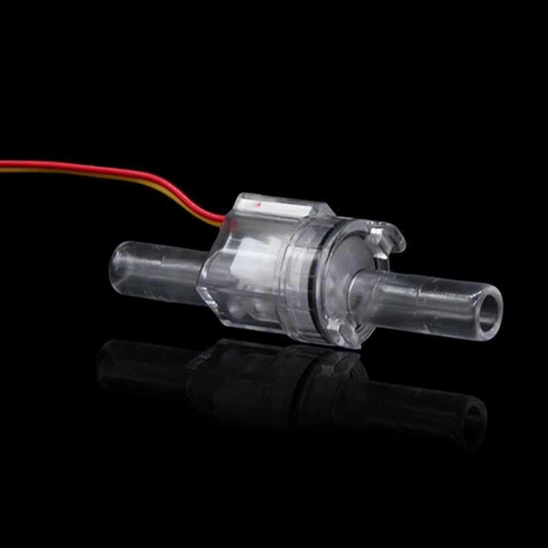 เครื่องวัดการไหลแบบเคาน์เตอร์ Flowmeter 0.2-12 ลิตร/นาที เซนเซอร์วัดการไหล DN10 เครื่องวัดการไหลของของเหลว