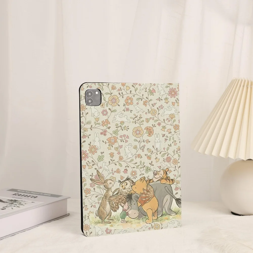 حافظة ويني ذا بوه لجهاز iPad 10.9 بوصة 10.2 بوصة 9.7 بوصة 11 بوصة iPad Air 6 4 iPad Pro iPad 2022 2021 2024 حافظة iPad 10th