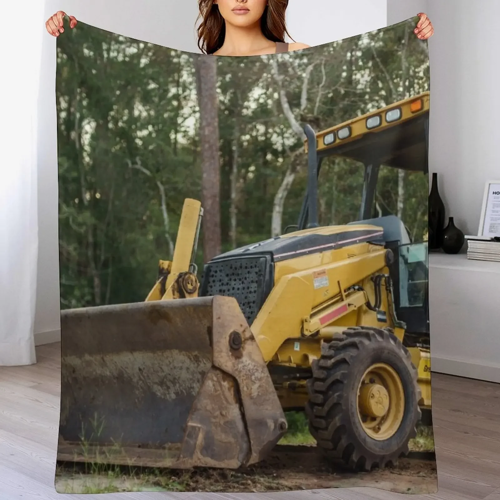 

Skid Loader 3 Throw Blanket Bed linens warm winter halloween Thermal Blankets