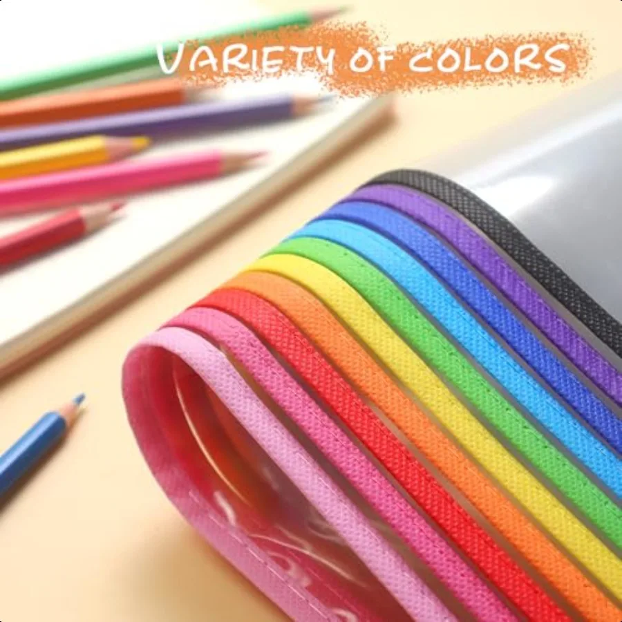 Confezione da 20 tasche cancellabili a secco con anelli Porta biglietti da 10 x 14 pollici Maniche in plastica trasparente Protezioni per fogli per aula insegnante S