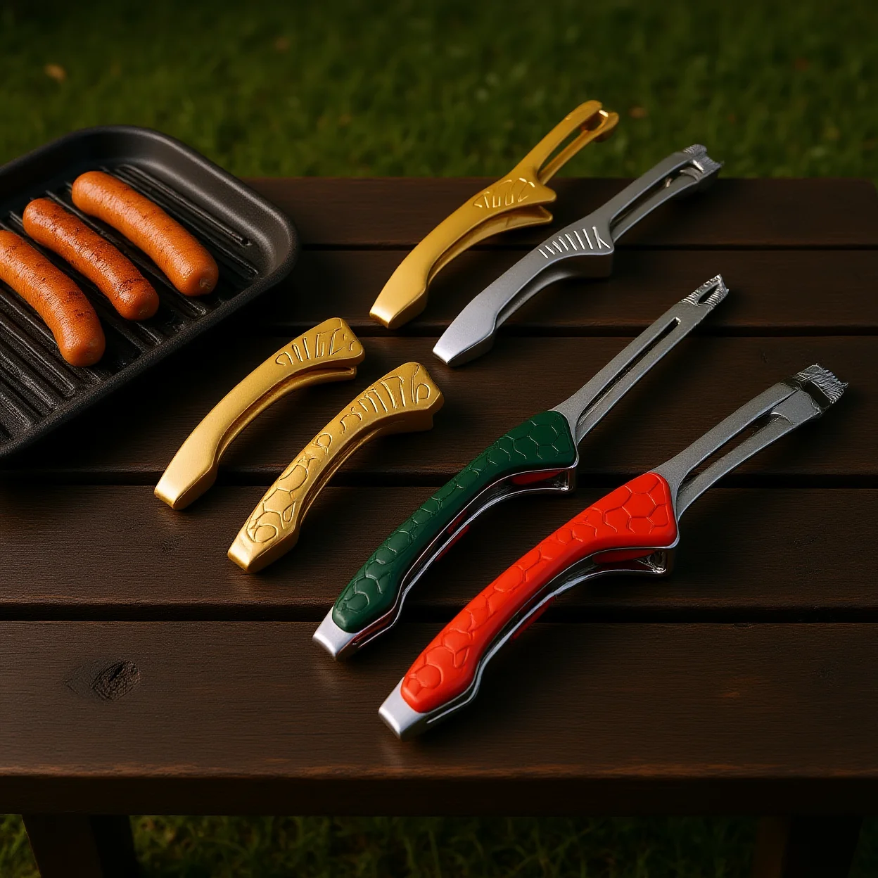 Stainless Steel Tongs Rust-Resistant Bbq Tools Steak Tongs Stainless Steel Kitchen Tongs For Korean Bbq Restaurants Barbecue