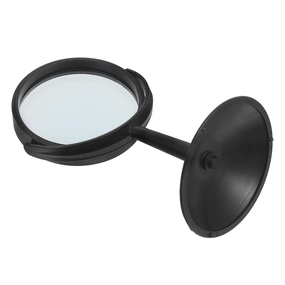 

Concave Lens Mirror with Stand Experiment Equipment Black Glass Optical Experimental Miss
