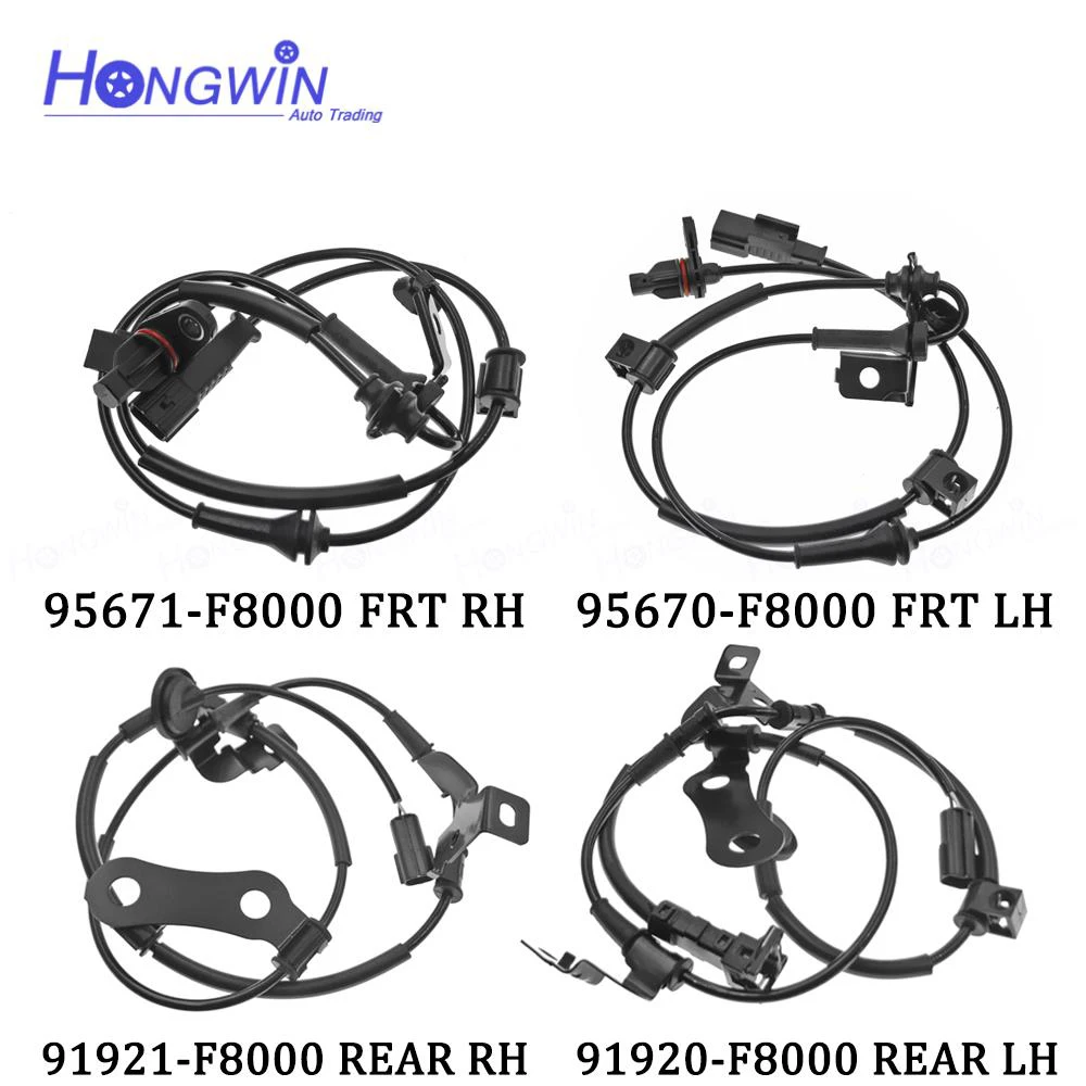 Front Rear ABS Wheel Speed Sensor For Hyundai Tucson Kia Sportage 2016-2020 2.0 2.4L ALS3032 95670-F8000 95671-F8000 91920-F8000