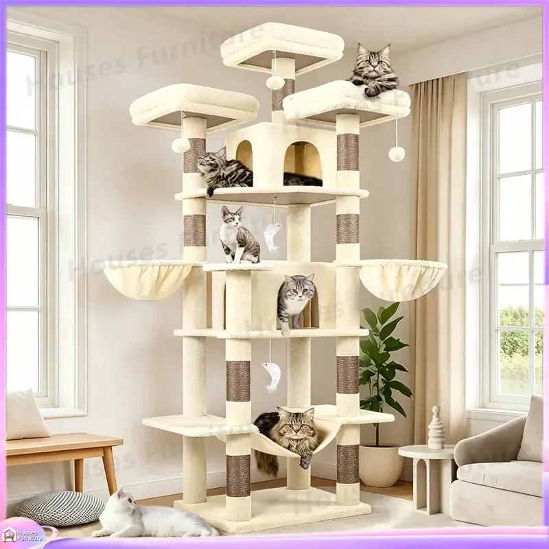 large-cat-tree-with-scratching-posts-hammock-condo-perch-platform-for-kittens-and-adult-cats-indoor-vertical-climbing-frame