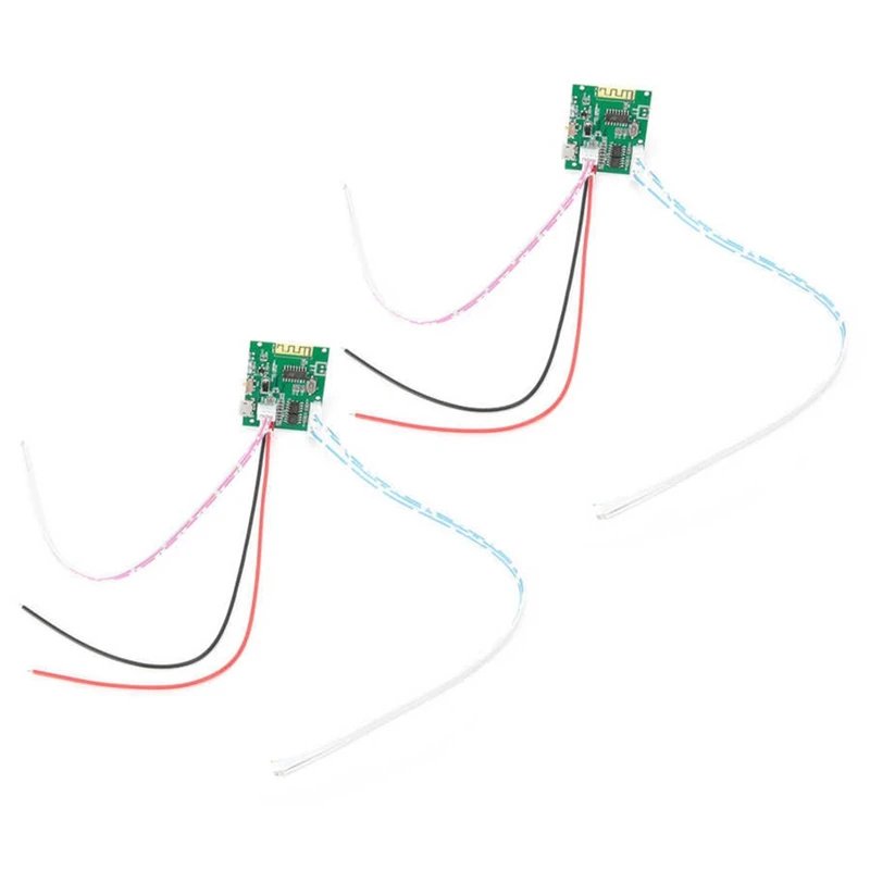 Módulo amplificador de potência, 1 par, alto-falante estéreo para 5.0, 3.7-5v