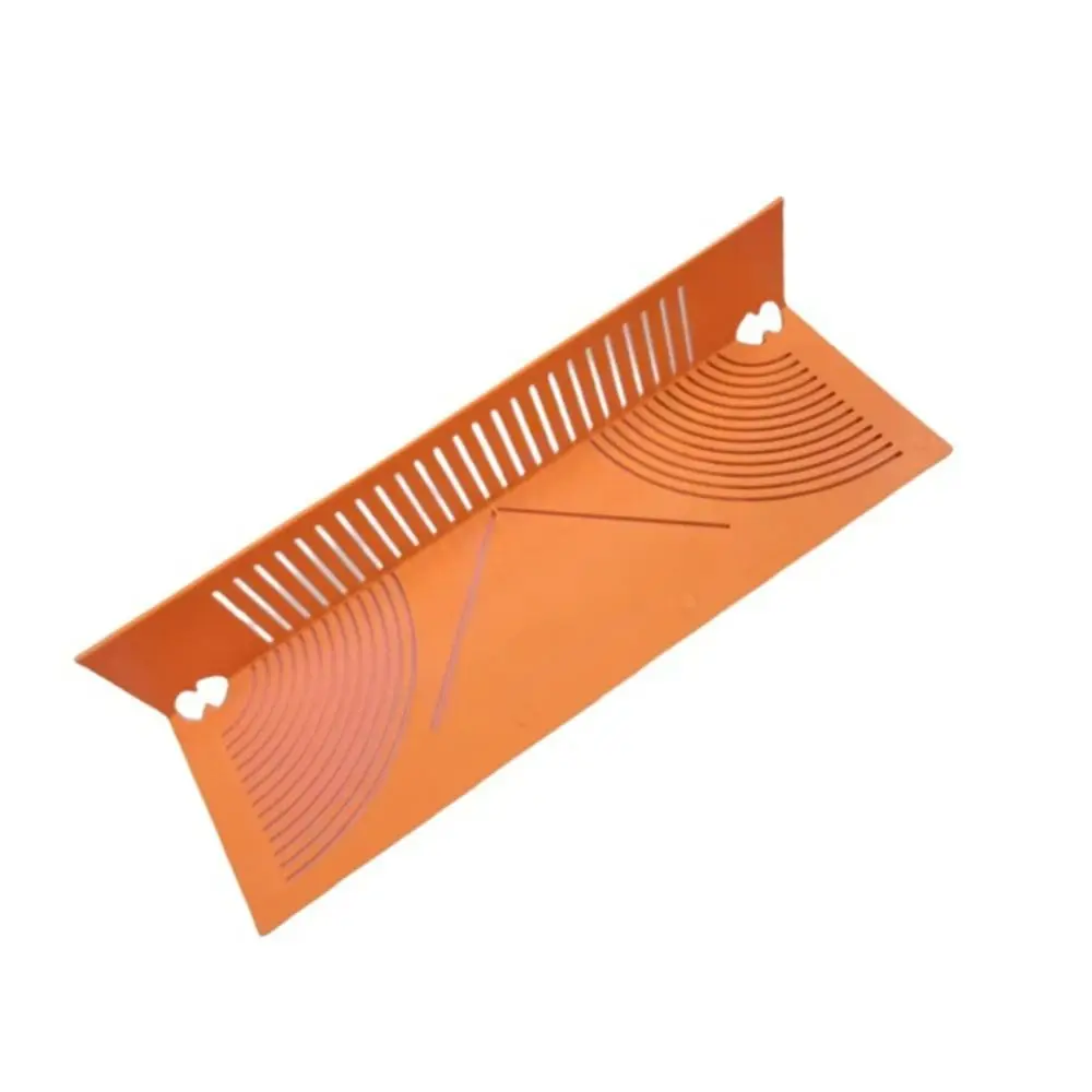 Plastic Square Tube Folding Ruler Multifunction Metal Marking Four-sided Ruler Versatility Precise 90-degree Angles