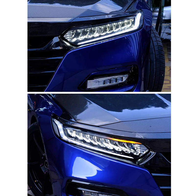 Car Front lamp LED Headlight assembly for HONDA ACCORD 2018-2021 LED DRL Daytime RunningLight Turn Signal Car accessories