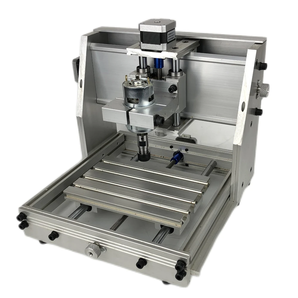 Aluminium Cnc 1712 Frame Kit 775 Spindel Motor Er11 Spantang Grbl Diy Cnc Hout Router Graveermachine Rack Slag 170X120X40Mm