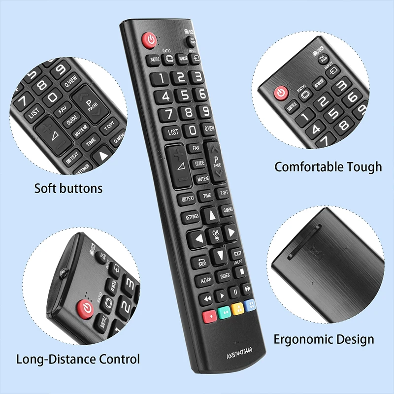 AKB74475480 Remote Control For TV 32LH500D 32LH501C 32LH500DZA 43LH500T 43LH501C 49UH664V 65UF675V 32LH500D-ZA