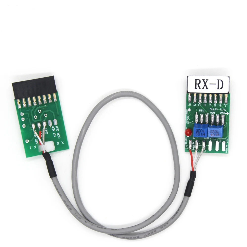 Unidirectional Radio Relay Station Repeater Connector Cable TX-RX Time Delay for Motorola GM300 GM338 GM3188 GM3688 GM950I GM950