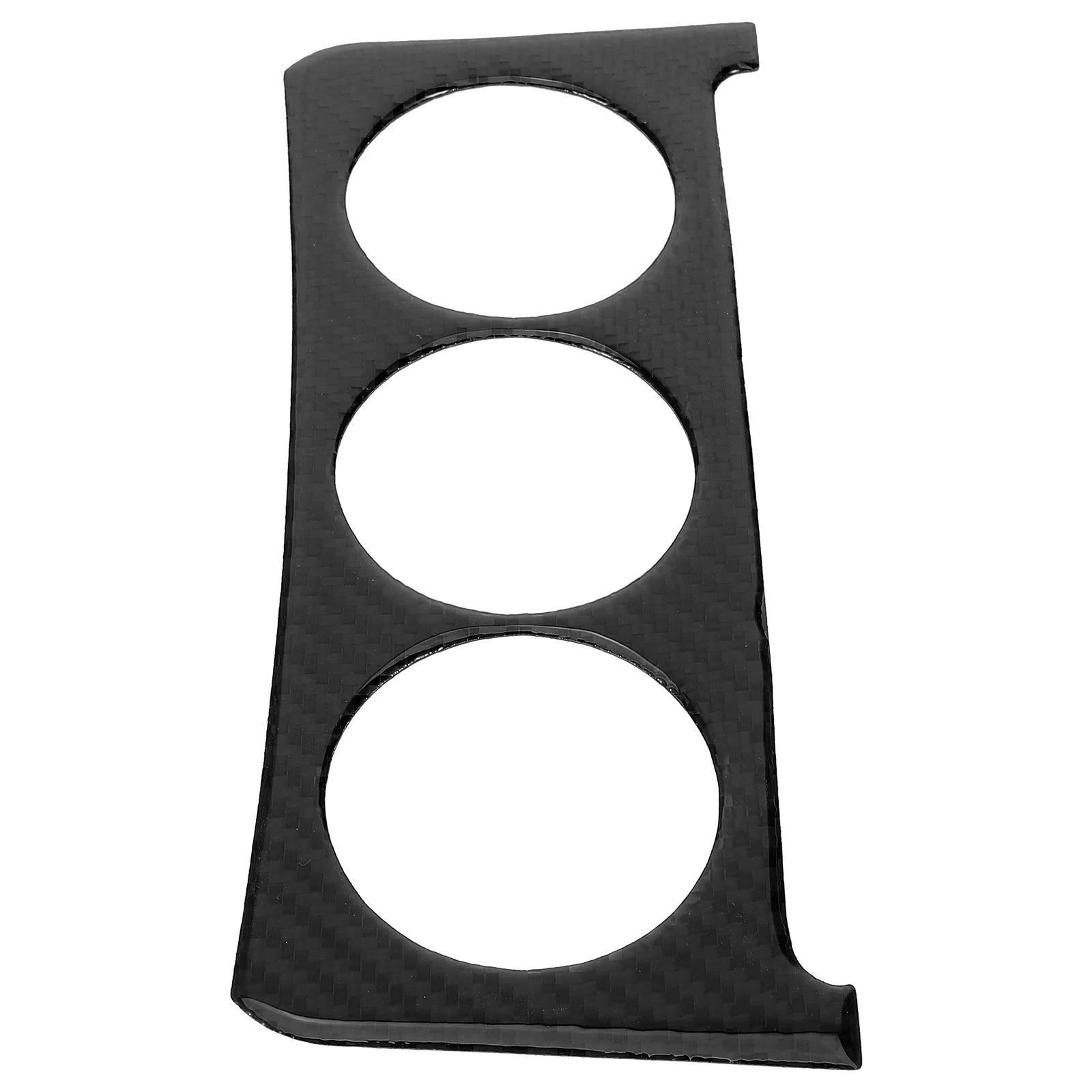 

Interior Parts Carbon Fiber Dashboard Cover Protector Central Control Panel Sticker Car Decor Frame Trim