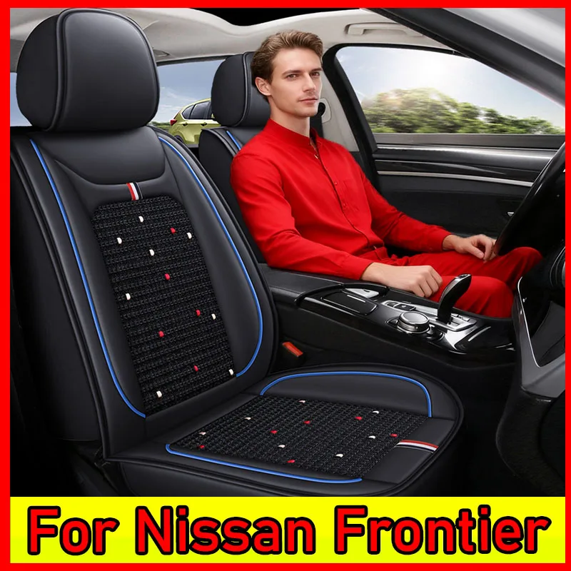 

FOR Nissan Frontier Car Seat Cover for Ford, Leather Bucket Seat Covers Custom Fit FOR Ford Escape Explorer Edge Mustang Bronco