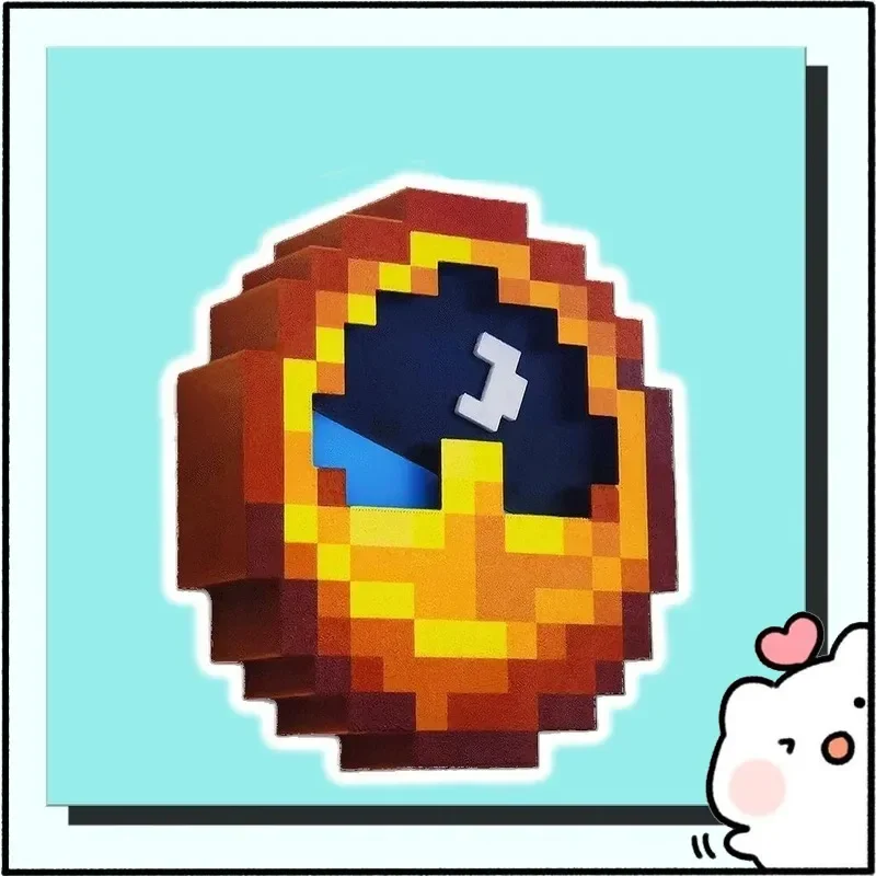 24hr 12hr Mc Annoying Villagers Game Peripheral Figurine Clock Sun - Moon Swingable Clock Steve
