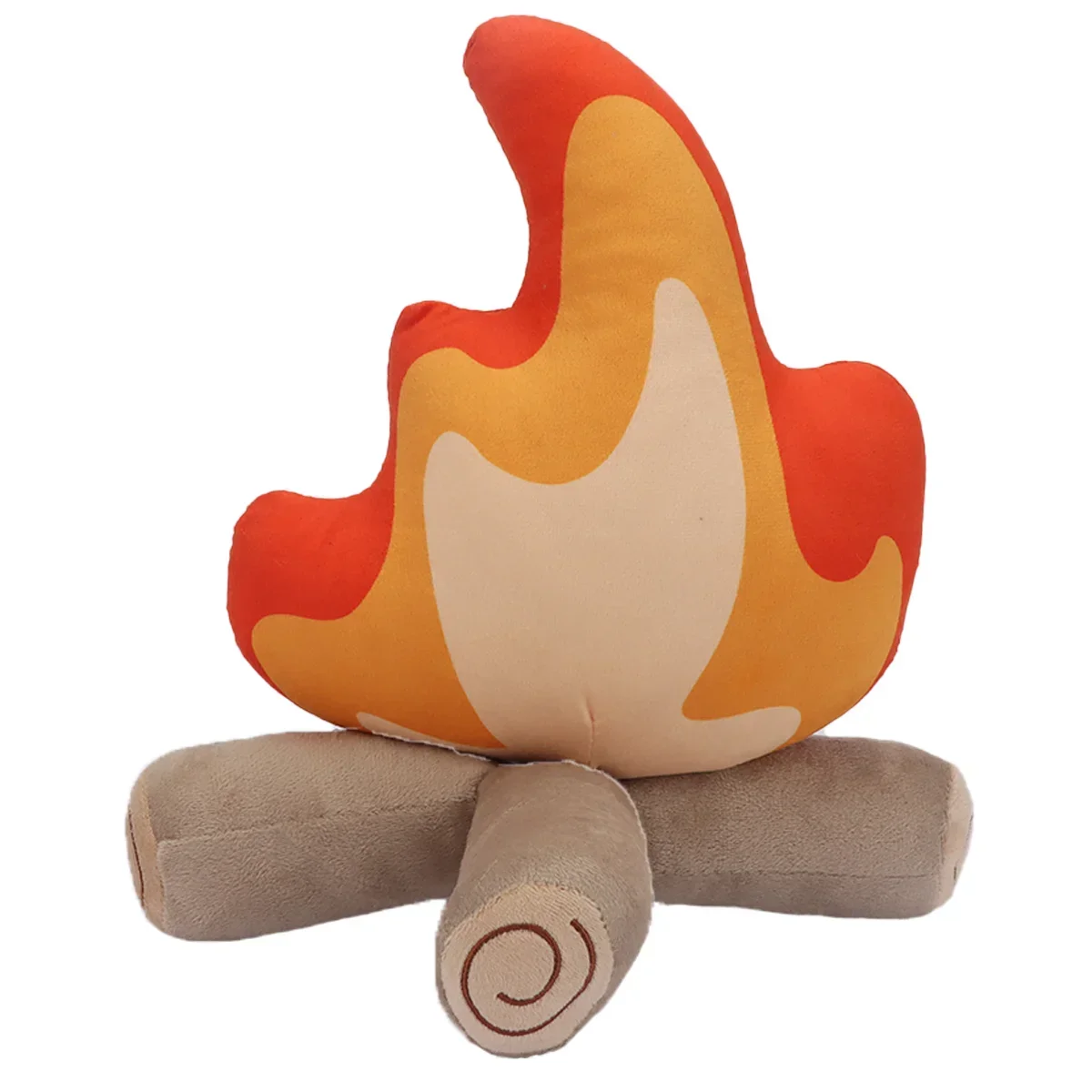 

30cm Funny Simulation Bonfire Soft Stuffed Plush Toy Doll Fire Firewood Plush Pillow Outdoor Camping Room Decor Kids Gifts