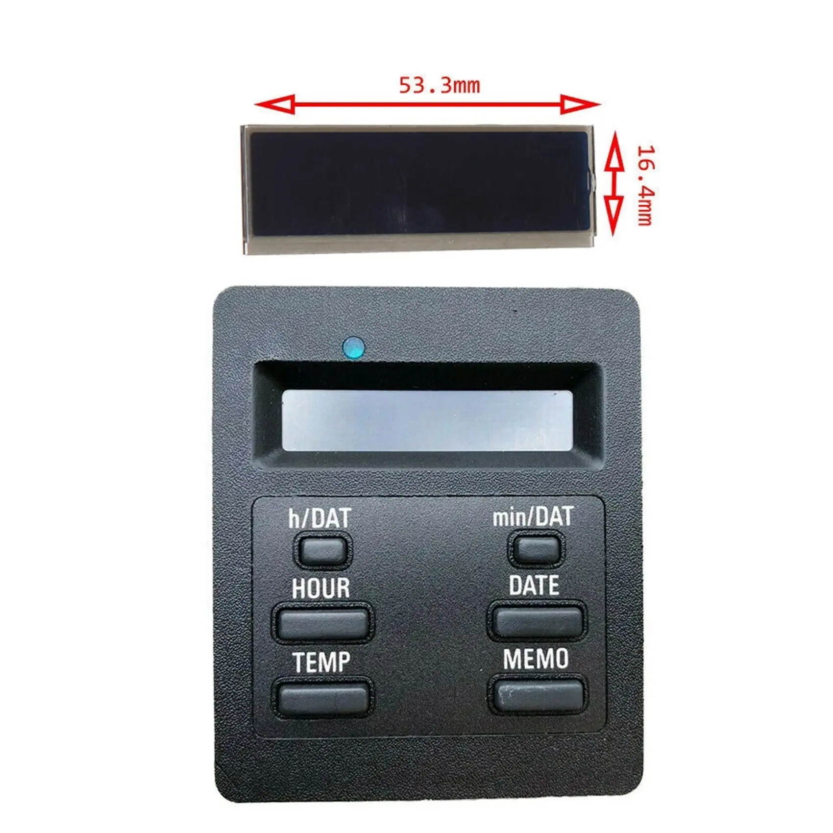 

Car LCD Display 6 Button Computer On Board Display For-BMW E28 E30 OBC 325I 318I 325Ix 528 525I 535I 62131377803