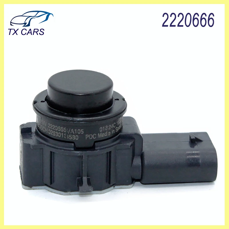 

2220666 Радар датчика парковки PDC, цвет черный для BMW 5er F10 F11/6er F12/7er F01 F02 F03 F04, автомобильные аксессуары 66202220666