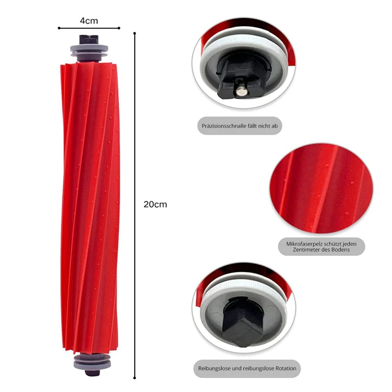 Ersatzteile Rollen bürste Seiten bürsten Hepa Filter für Roborock Q7Max Q7Max Roboter Staubsauger Zubehör