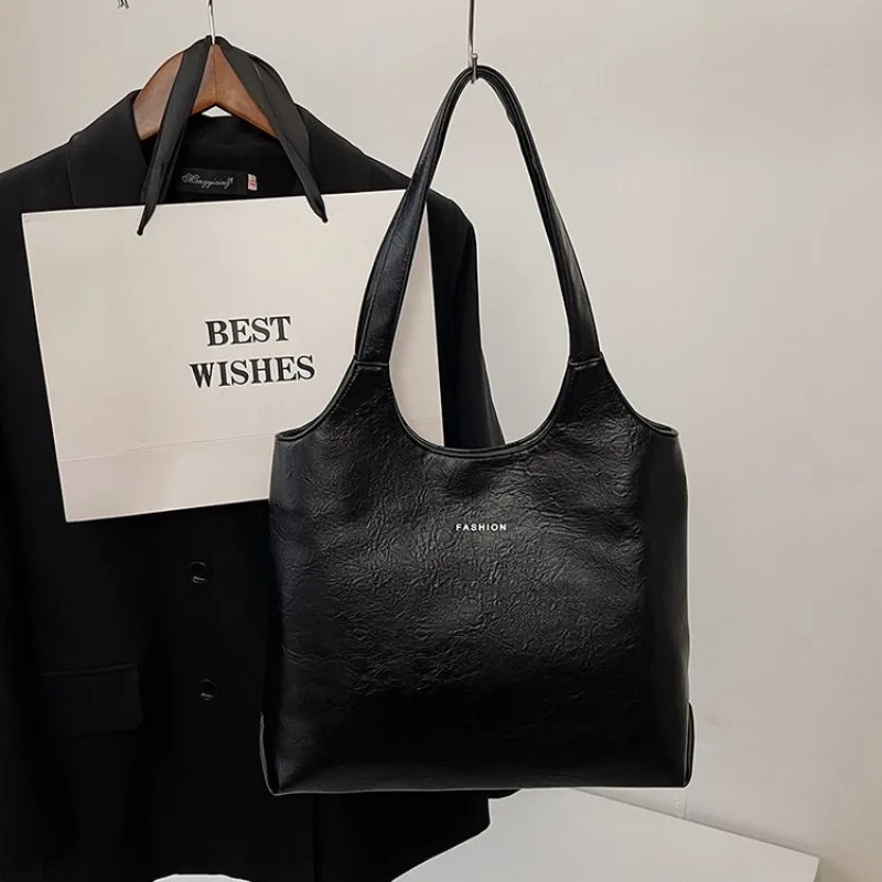 

Всесезонная кожаная женская сумка класса люкс в винтажном парижском стиле, классическая сумка-тоут, повседневная сумка через плечо, модная сумка для ежедневного использования на улице