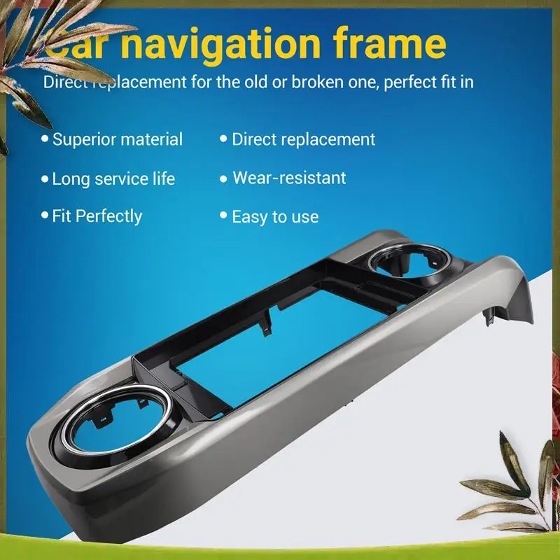 AB98-10.1 بوصة لوحة راديو فآسيا السيارة لتويوتا تاكوما 2016 + داش عدة تثبيت الوجه وحدة التحكم الحافة لوحة محول