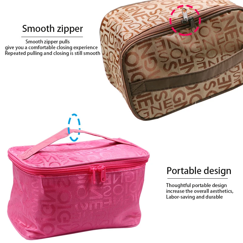 Outdoor Multifunction Makeup Bag Women Cosmetic Bag Portable Travel Toiletry Kits Bathroom Storage Wash Bag Handbag