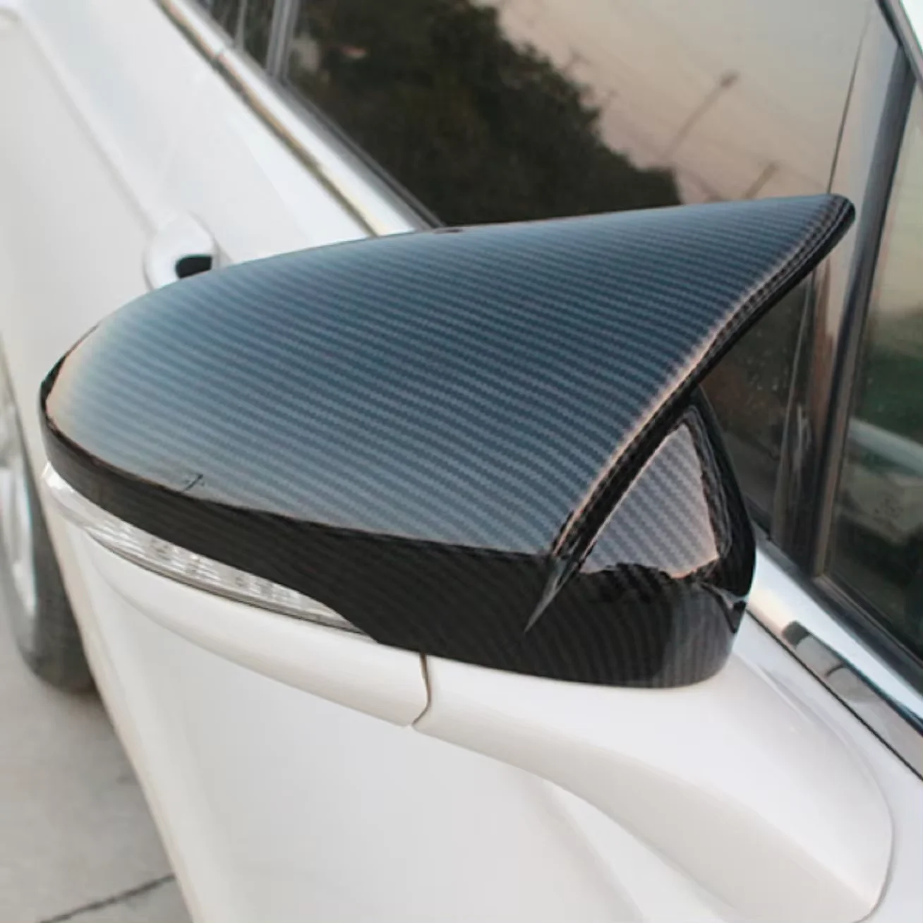 

Fit For Ford Mondeo Fusion MK5 MKV5 2013-2018 Rearview Side Mirror Trim Cover Shell Sticker Car Styling