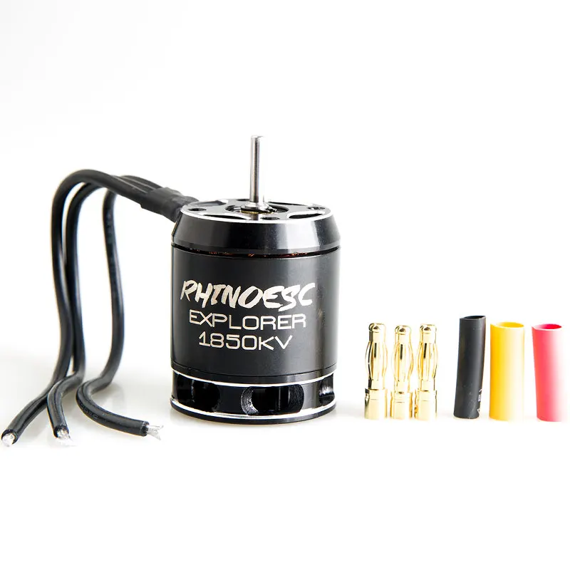 RhinoESC EXPLORER 540/1400/1850/2250KV RC Xe Bánh Xích Outrunner Động Cơ Không Chổi Than Cho RC Xe Bánh Xích Xe Trục SCX10 Traxxas TRX-4 TRX-6