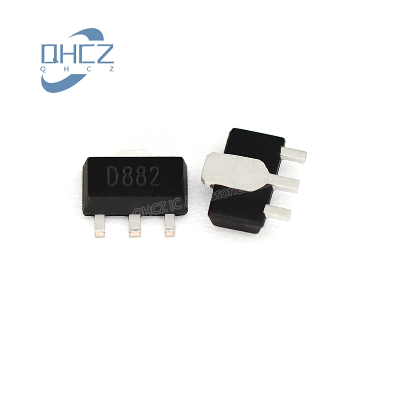 50PCS Audio amplifier switch transistor B772 D882 2SD882 2SB772 patch SOT89 New Original Integrated circuit IC chip In Stock