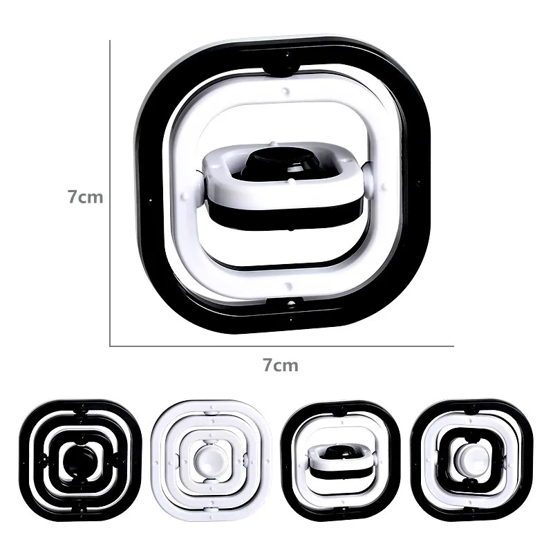 Zabawka 3D Flip Fidget Nowy Spinner na Palce Żyroskop - Redukcja Stresu Autyzm ADHD Dzieci Dorosły Sensoryczny Prezent do Ręki