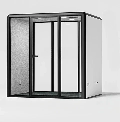 Office soundproof compartment Silent room, soundproof room Silent compartment Soundproof small space Mobile meeting room