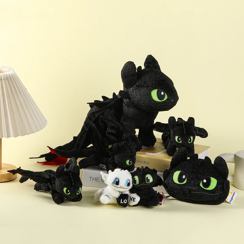 

Kawaii Как приручить дракона, аниме, хобби, ночь, любящая мультяшная кукла, брелок, сумка, подвесной орнамент, подарок на день рождения