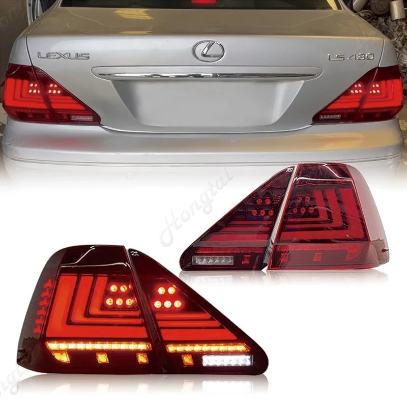 Taillight assembly for 2001 2002-2003-2006 Lexus LS430 Reverse lights, brake lights, turn signals，tail lamp Traffic turn signal