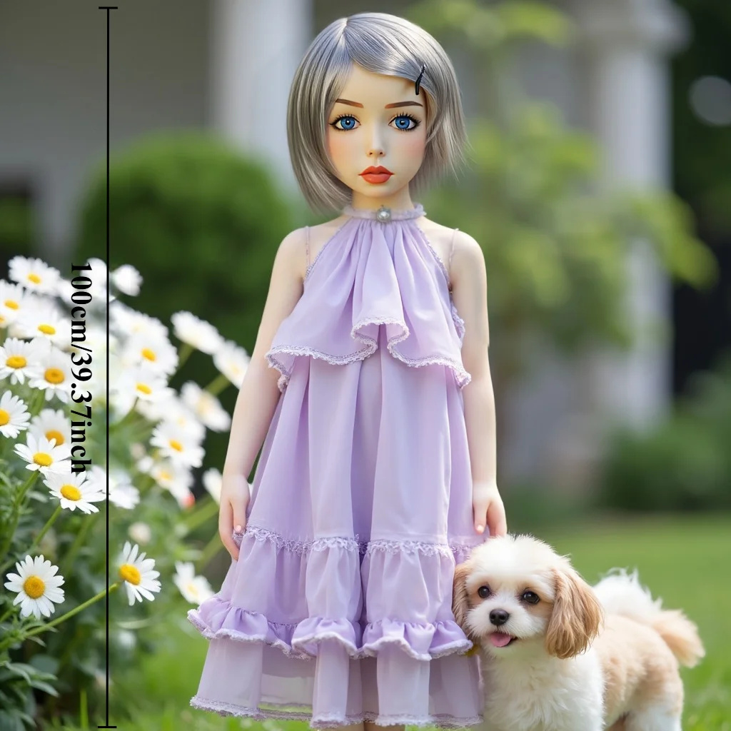 Soft Touch Anime Figur Mädchen Flexible Skelett BJD Puppe, bezauberndes handgefertigtes Modell zum Entspannen und als Geschenk