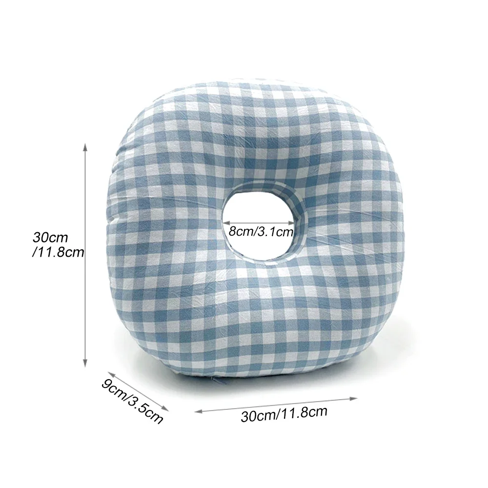 1Pcs Ear Piercing Pillow Protector Neck Head Support Cotton Filling Comfortable Washable for Relaxation Side Sleepers