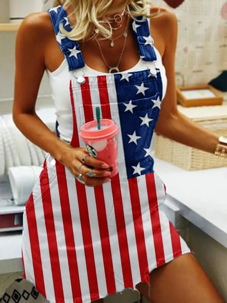 Streetwear Women Fashion Off Shoulder Denim Suspender Dress 2022 New Casual Solid Buttoned Sleeveless Cowboy Dress Mujers Summer