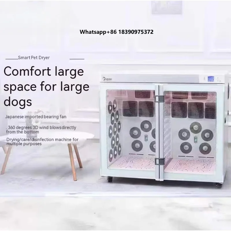 Pet Grooming Dryer Box U1S Dog & Cat Dryer Iron Plastic Bathroom Use Eco-Friendly Automatic Hair Blower
