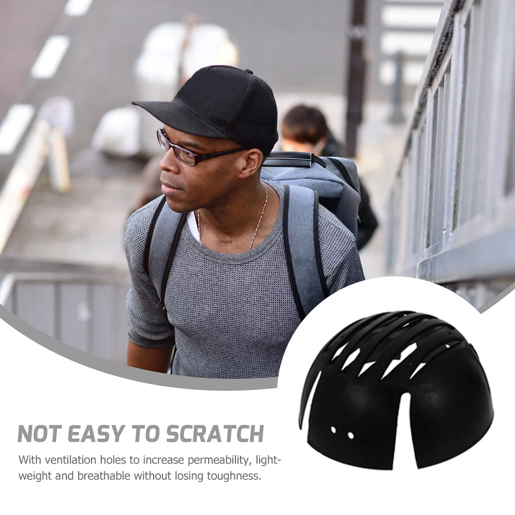 

Safety Bump Cap Liner Durable Plastic Protective Insert for Baseball Hat Universal Liners DIY Enthusiasts