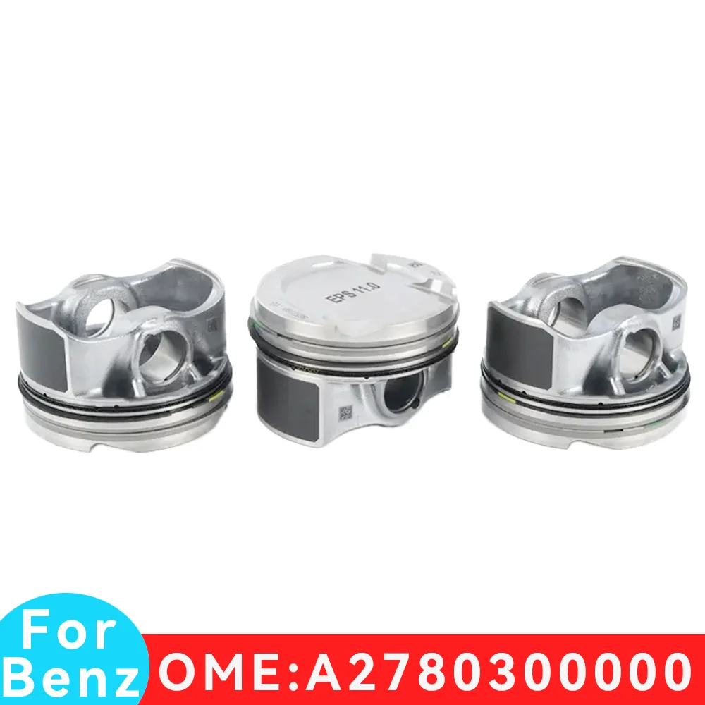 

Suitable for Mercedes Benz piston A2780300000 A2780303217 M278 S500 GLE500 engine piston rings auto parts