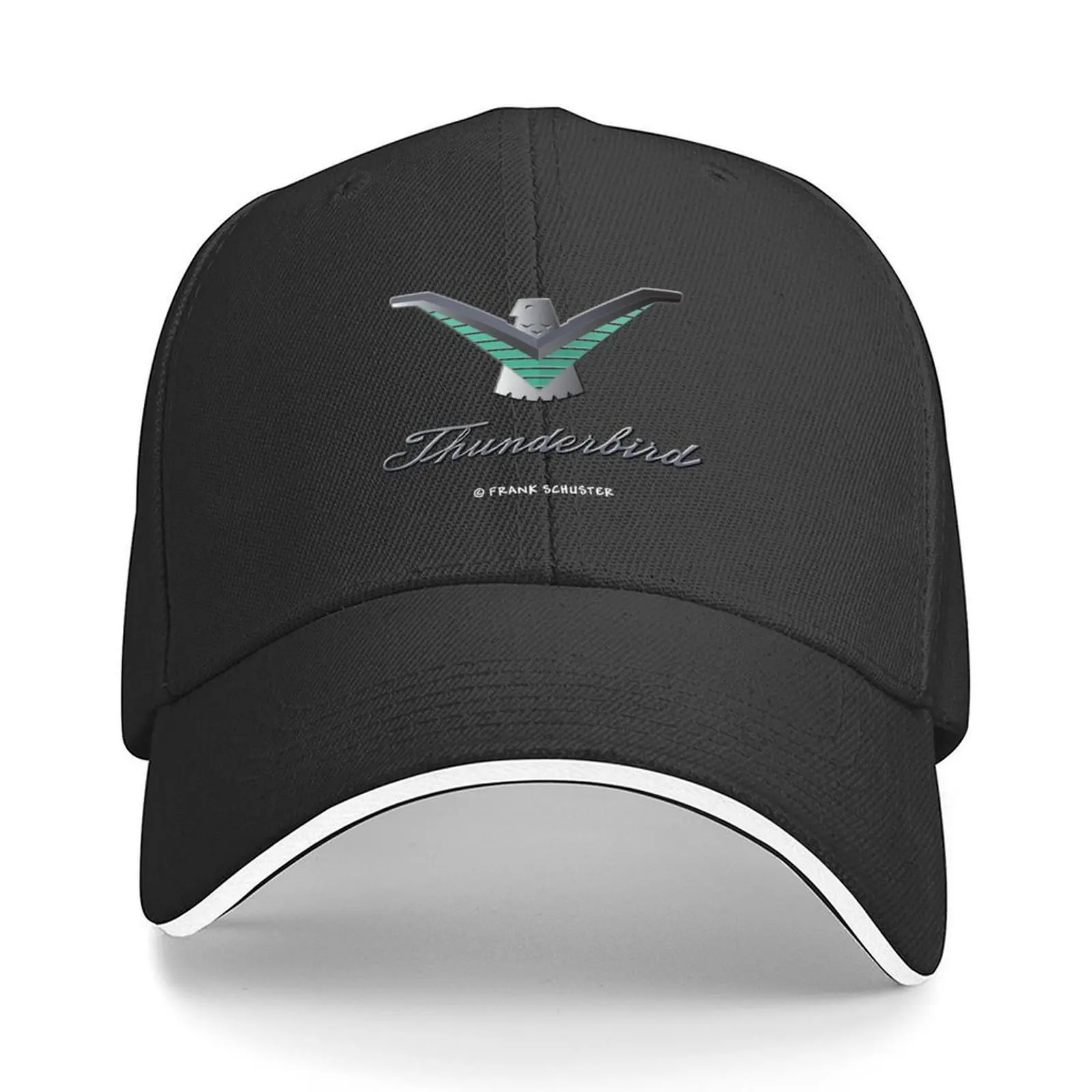 

Thunderbird Emblem Bird Classic T-Shirt Baseball Cap Hat Baseball Cap Golf Cap men's big size hat black Mens Women's
