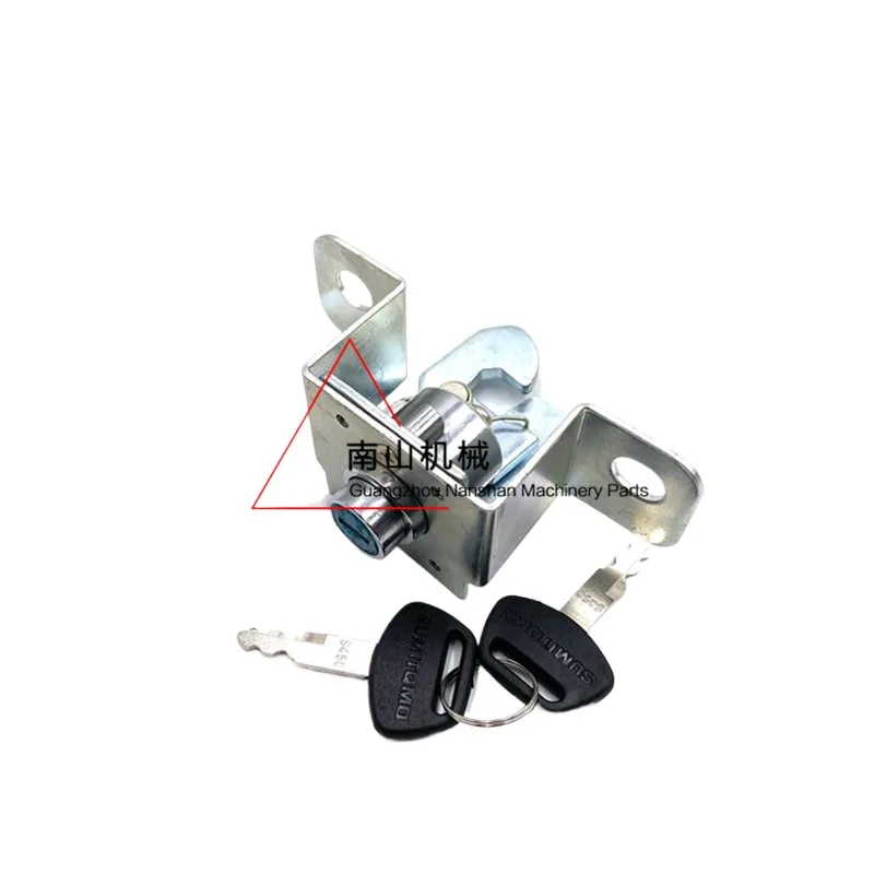 

For Sumitomo SH60 75 80Engine Cover Lock Case Trunk lock Machine cover lock side door lock Excavator Parts