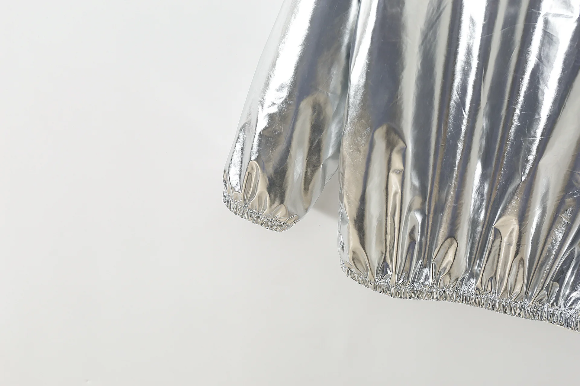 Mädchenjacke für 5-12 Jahre, Herbst, dünn, farbenfroh, glänzend, wasserdicht, Reißverschluss, Revers, Mädchen-Oberbekleidung, neue Kinderkleidung – Detail 11